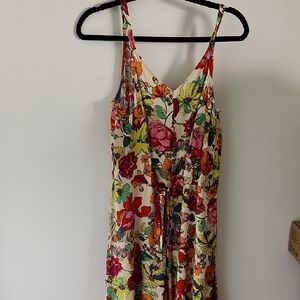 Floral Sleeveless Romper